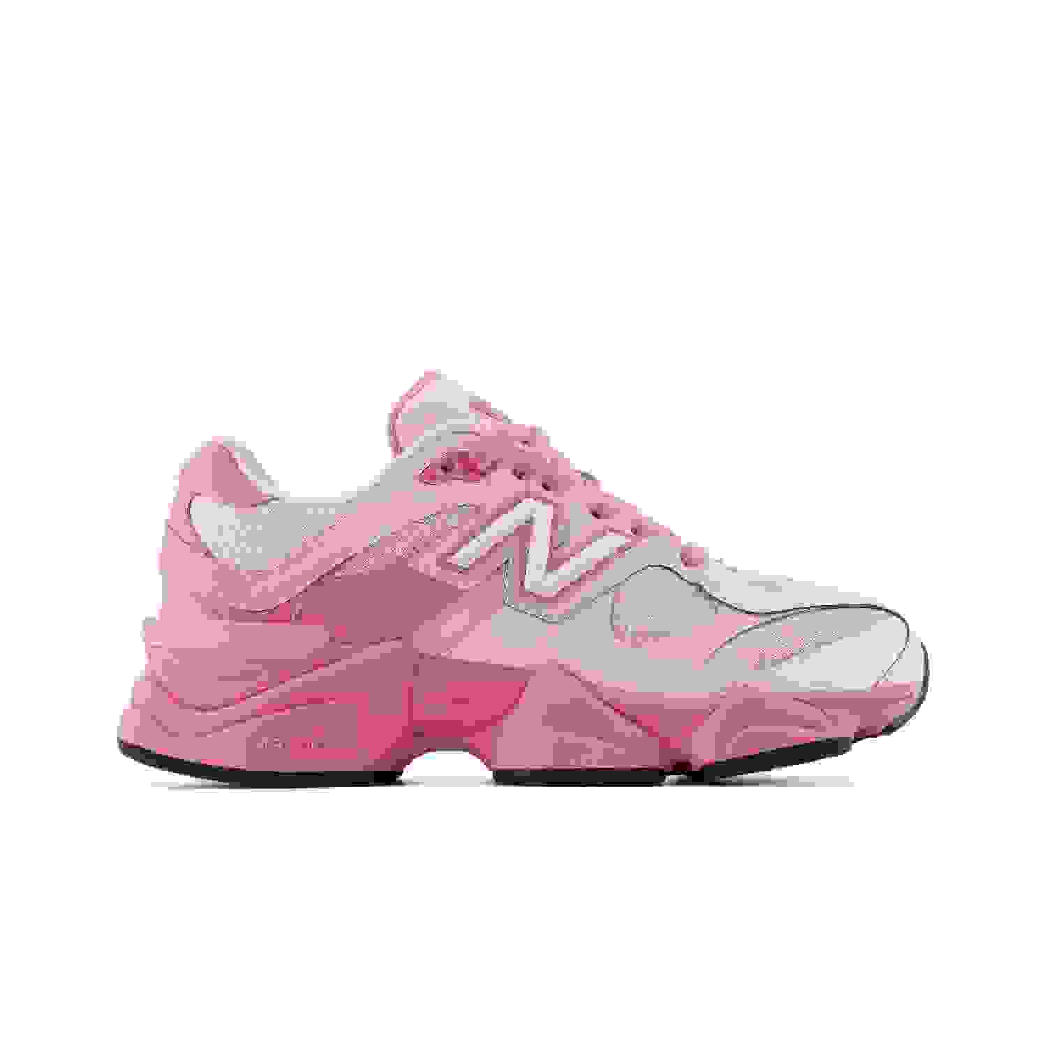 New Balance 9060 Grade School Girls' "Pink" Shoe